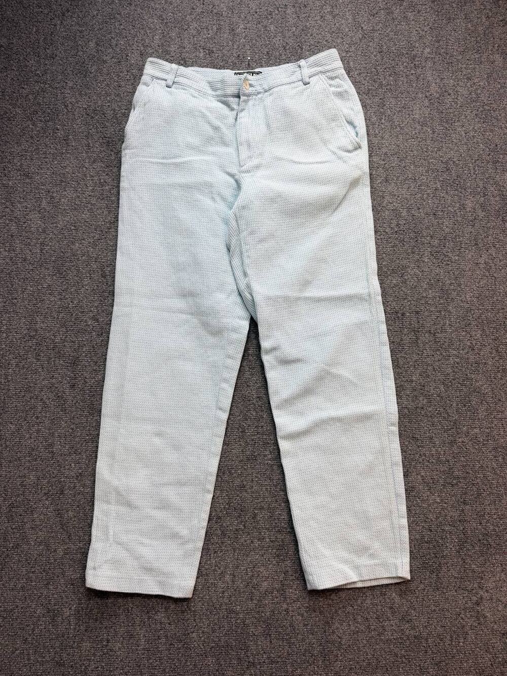Vintage Versus Gianni Versace Light Blue Crop Pants Women's Approx Size S